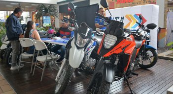 Once marcas y 20 empresas participan en la feria Cúcuta en dos Ruedas. / Foto La Opinión