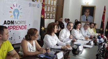 El gobernador Silvano Serrano anunció que el plan tendrá 5.000 beneficiarios. / Foto Cortesía