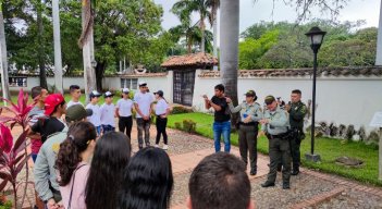 Esta es la primera actividad que se realiza y se convierte en un piloto para llegar a otras instituciones y sitios turísticos.  / Fotos: Cortesía / La Opinión 