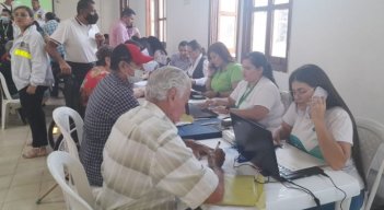 La actividad se desarrolló en la Biblioteca Pública Julio Pérez Ferrero, desde las 8:30 de la mañana hasta la 1:00 de la tarde. / Fotos La Opinión 