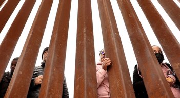 Migrantes en la frontera con Estados Unidos 