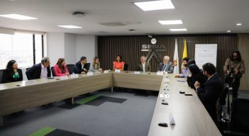 El evento en el que se selló la alianza por el Catatumbo se efectuó en la dirección general del SENA, en Bogotá. / Foto Cortesía / La Opinión 