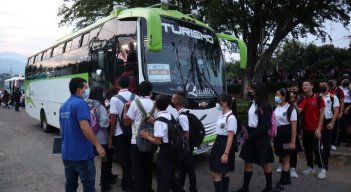 Los estudiantes serán recogidos a las 5:30 de la mañana. / Foto Cortesía