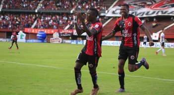 Con Gol de Moreno el Cúcuta Celebra. Foto: Juan Pablo Cohen / La Opinión