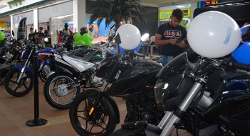 Menos motos se matricularon en el departamento. / Foto Leonardo Oliveros