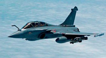 Avión Rafale. 