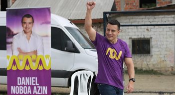 Daniel Noboa, candidato a la presidencia de Ecuador 