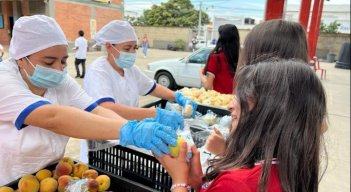 Los beneficiarios corresponden al 68,51% de la matrícula oficial del municipio. / Foto: Cortesía / La Opinión 