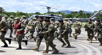 Operación panameña en el Tapón del Darien