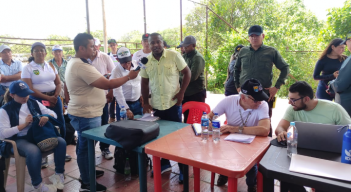 Se reunieron en Patillales,Puerto Santander