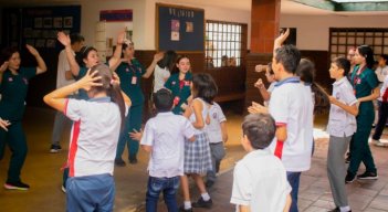 El colegio proyecta contar con más practicantes universitarios en el futuro./ Foto Cortesía 