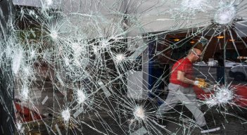Violencia-París. / Foto: AFP