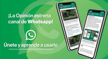 Así puede ingresar al canal de WhatsApp de La Opinión para estar informado
