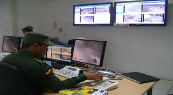 Las 104 cámaras de seguridad de Ocaña están fuera de servicio por el hurto de la fibra óptica. /Foto: La Opinión.