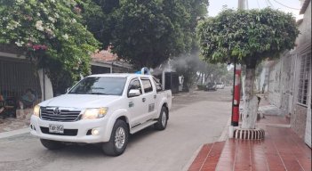 Las jornadas de fumigación se realizan entre las 5:30 y 8:30 de la mañana y 5:30 y 8:30 de la noche./ Foto: Cortesía 
