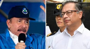 Daniel Ortega y Gustavo Petro 