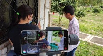 El proyecto es organizado por el Canal Zoom, en colaboración con el Ministerio de las TIC y el Canal Regional de Televisión Teveandina./ Foto: Colprensa  