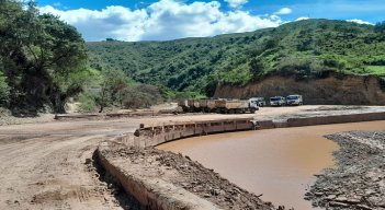 Comerciantes de la región solicitan al Gobierno Nacional mayor seguridad y solventar la emergencia vial./ Foto: Cortesía.