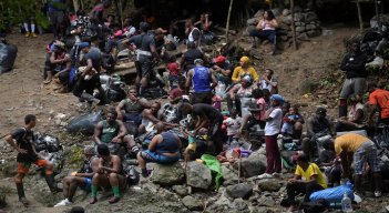 Migración por la selva del Darién
