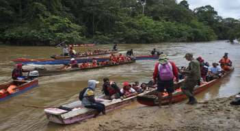 Migración por el Darien