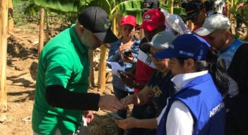 La actividad contó con la participación de 74 campesinos de Cúcuta, El Zulia, Villa del Rosario, Los Patios, San Cayetano, Salazar de las Palmas, Gramalote, Lourdes, Sardinata, Bucarasica, Arboledas, Cucutilla, Santiago, Ragonvalia y Durania. / Foto: Cortesía