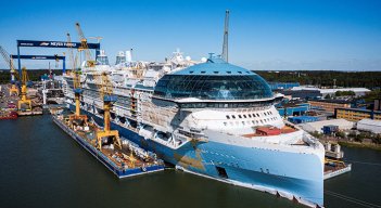 Crucero más grande del mundo.