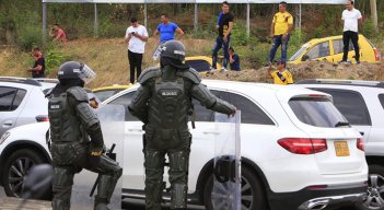 Paro de taxistas. 