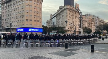 Protesta en Argentina 