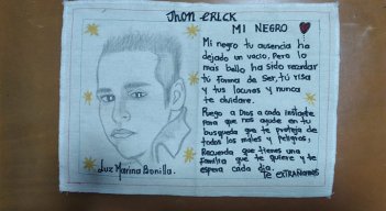Jhon Erick Bonilla, desaparecido
