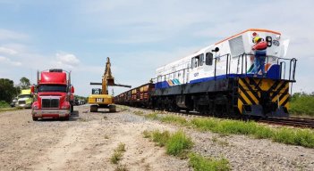 Prototipo de tren que haría parte del Tren del Catatumbo en Norte de Santander./Foto cortesía/La Opinión