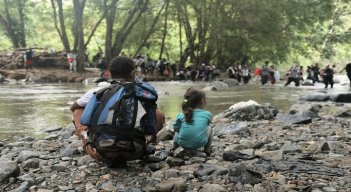 Migración por el tapón del Darién