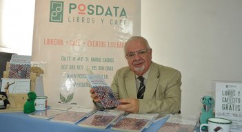 Juan Alfredo Pinto visitó Cúcuta, con el auspicio de la Cámara de Comercio y la Fundación El Cinco a las Cinco, para presentar su nuevo libro./Foto Cortesía