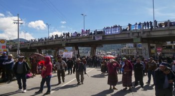 Protestas en Guatemala