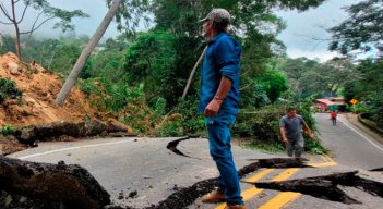 Continúa el monitoreo a la zona de la emergencia./ Foto Cortesía