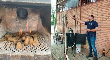 En comparación con el carbón mineral, con la biomasa (producto compactado) se logró obtener una generación de vapor del 69%./Foto Cortesía