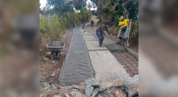 El material de construcción (premezcla) está fabricado bajo la norma técnica del Instituto Nacional de Vías. / Foto Cortesía