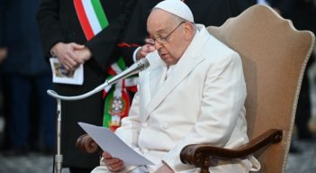 Papa Francisco durante la celebración de la Inmaculada Concepción