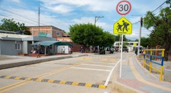La comunidad está muy contento con la movilidad en el sector.
