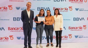 La cucuteña Danna Jaireth Pérez Mariño fue una de las ganadoras de la beca educativa.