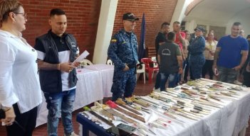 Presos de la cárcel de Cúcuta entregaron 96 armas artesanales