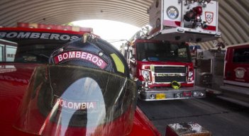 Son alrededor de 4 mujeres las que están haciendo el curso de Bomberos Voluntarios Cúcuta.