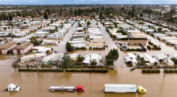 Estados Unidos-Inundaciones en California tras el paso del 'Ciclón bomba'.