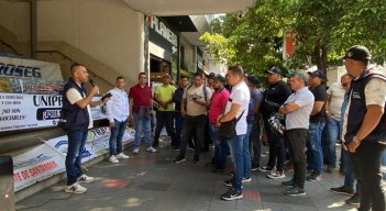 Protestas escoltas tercerizados UNP