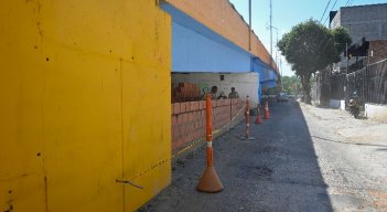 Según Corpocero, la construcción de este espacio no representa peligro alguno para el puente./ Fotos Jorge Gutiérrez / La Opinión