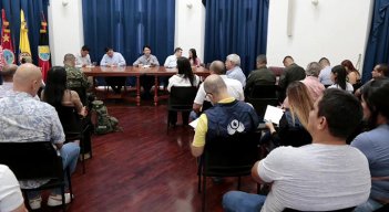 Se desarrolló una tercera mesa de trabajo en la Gobernación./Foto Cortesía