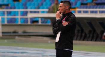 Federico Barrionuevo, técnico del Cúcuta Deportivo. 