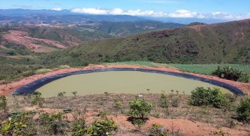 Una alternativa para afrontar la temporada seca es la adecuación de reservorios de agua./ Fotos Cortesía.