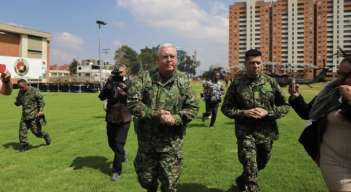 General Helder Giraldo, comandante de las Fuerzas Militares./Foto Colprensa