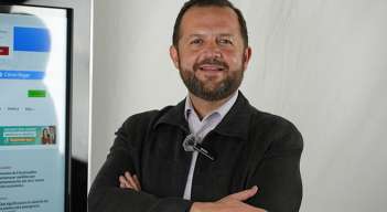 El presidente ejecutivo nacional de Acodrés, Guillermo Enrique Gómez París, ofreció un panorama de la industria gastronómica./ Foto Marina Ramírez-La Opinión
