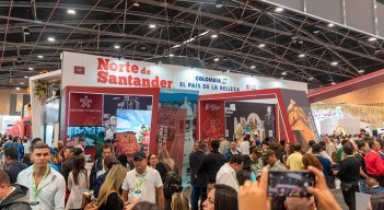 El stand de Norte de Santander recibió 2.000 visitantes./ Foto Cortesía